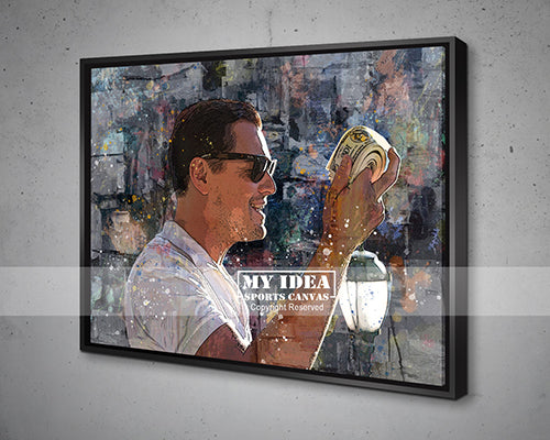 The Wolf of Wall Street Fun Coupons Multicolor Wall Art