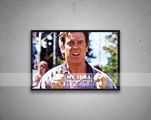 Shooter McGavin Multicolor Wall Art