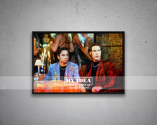 A Night at the Roxbury Multicolour Wall Art