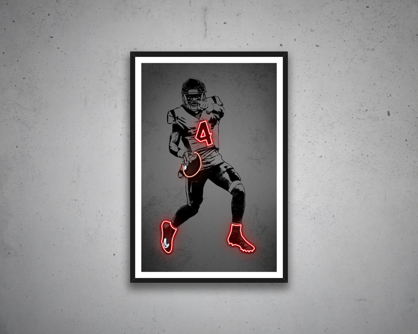 Deshaun Watson Canvas Wall Art