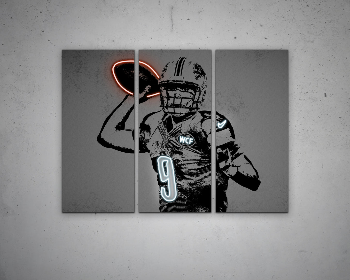 Matthew Stafford Canvas Wall Art