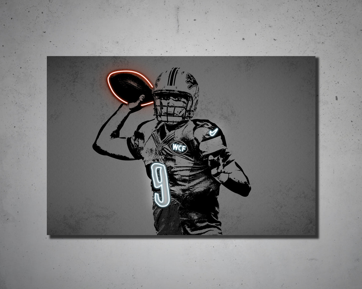 Matthew Stafford Canvas Wall Art