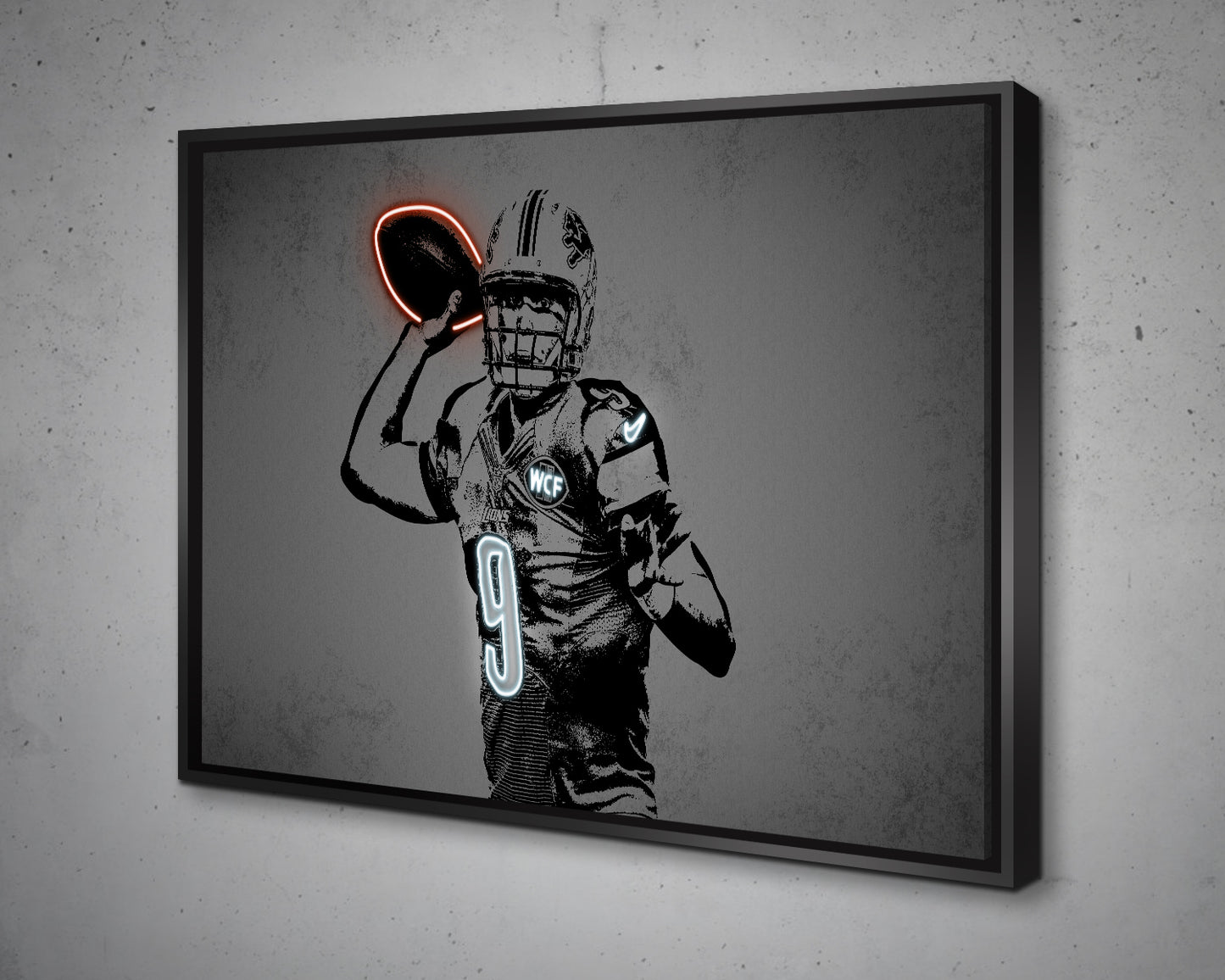 Matthew Stafford Canvas Wall Art