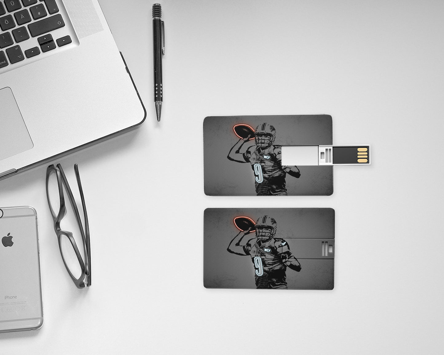 Matthew Stafford Neon Effect Pendrive