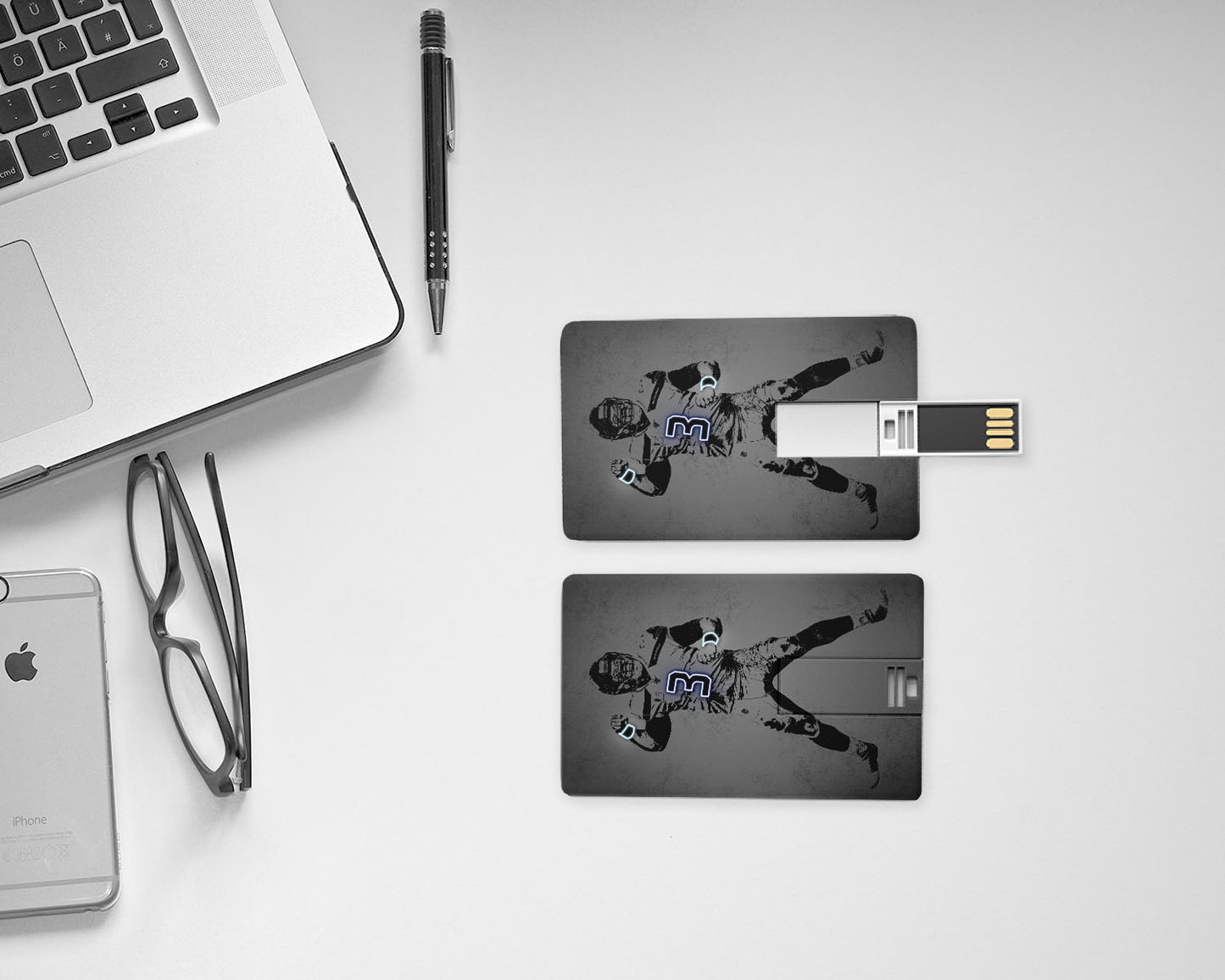Russell Wilson Neon Effect Pendrive