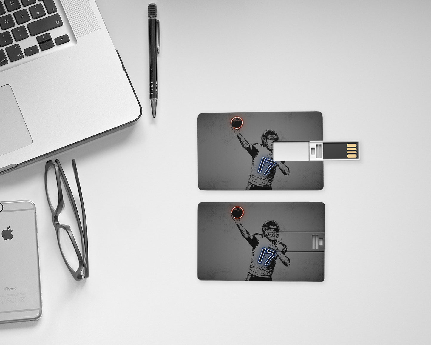 Ryan Tannehill Neon Effect Pendrive