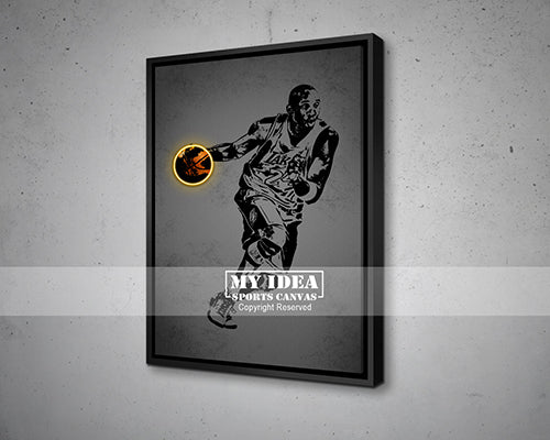 Kobe Bryant Canvas Wall Art