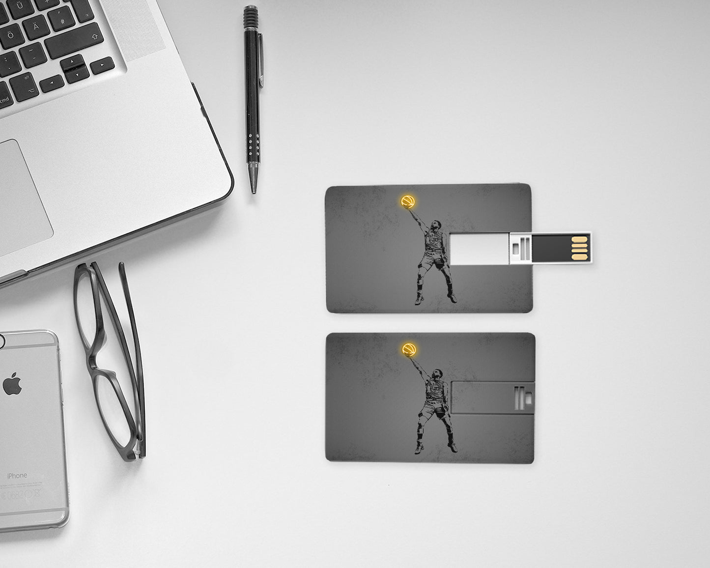 Stephen Curry Neon Effect Pendrive
