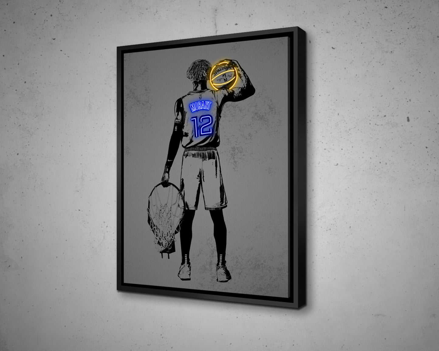 Ja Morant Canvas Wall Art