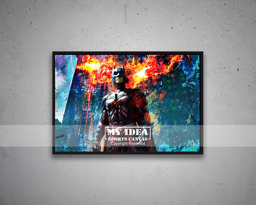 The Dark Knight Multicolor Wall Art