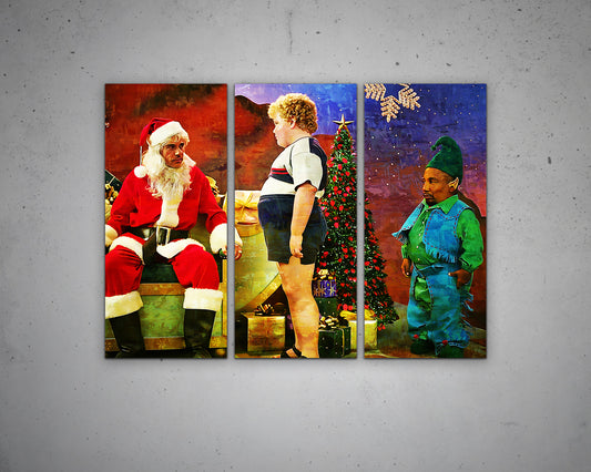 Bad Santa Multicolour Wall Art