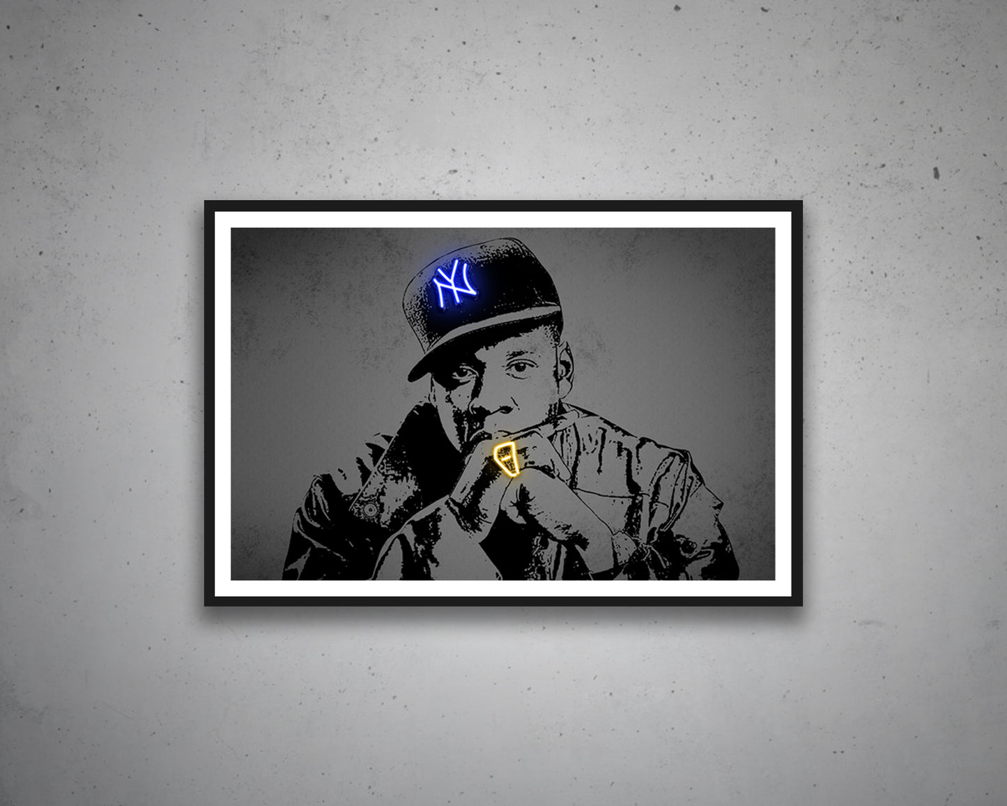 Jay-Z Canvas Wall Art
