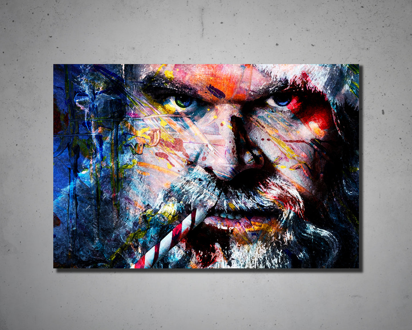 Violent Night Multicolour Wall Art