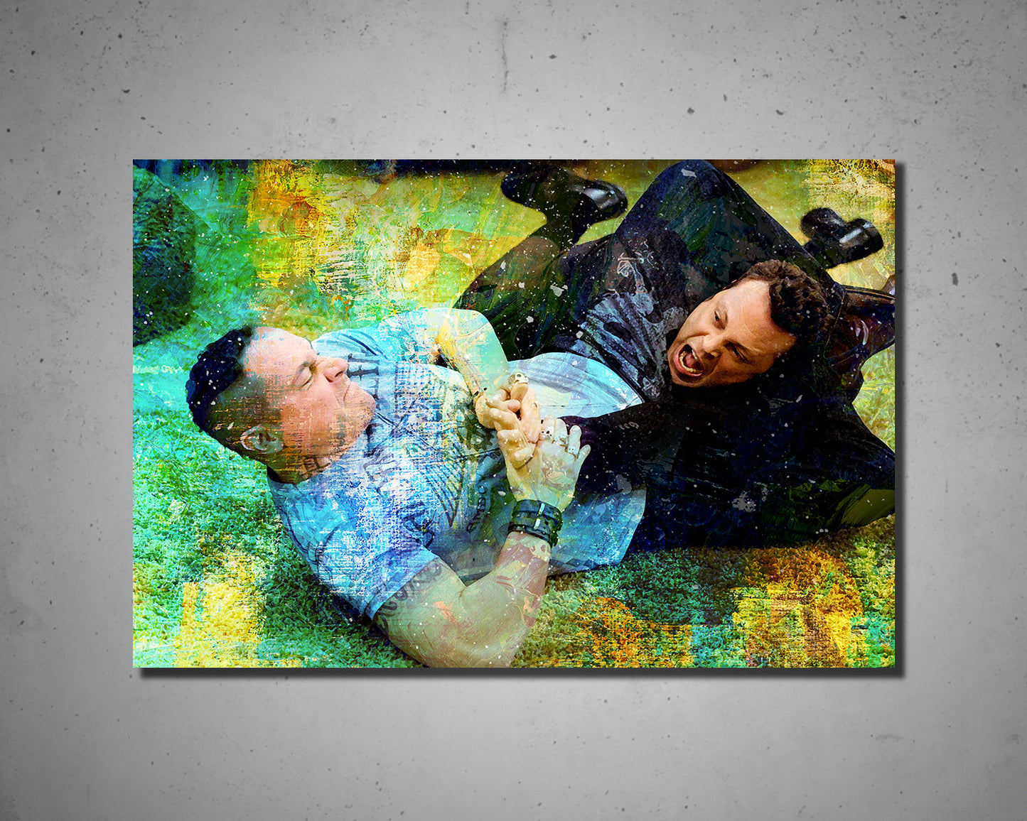 CHRISTMAS ARMBAR Multicolour Wall Art
