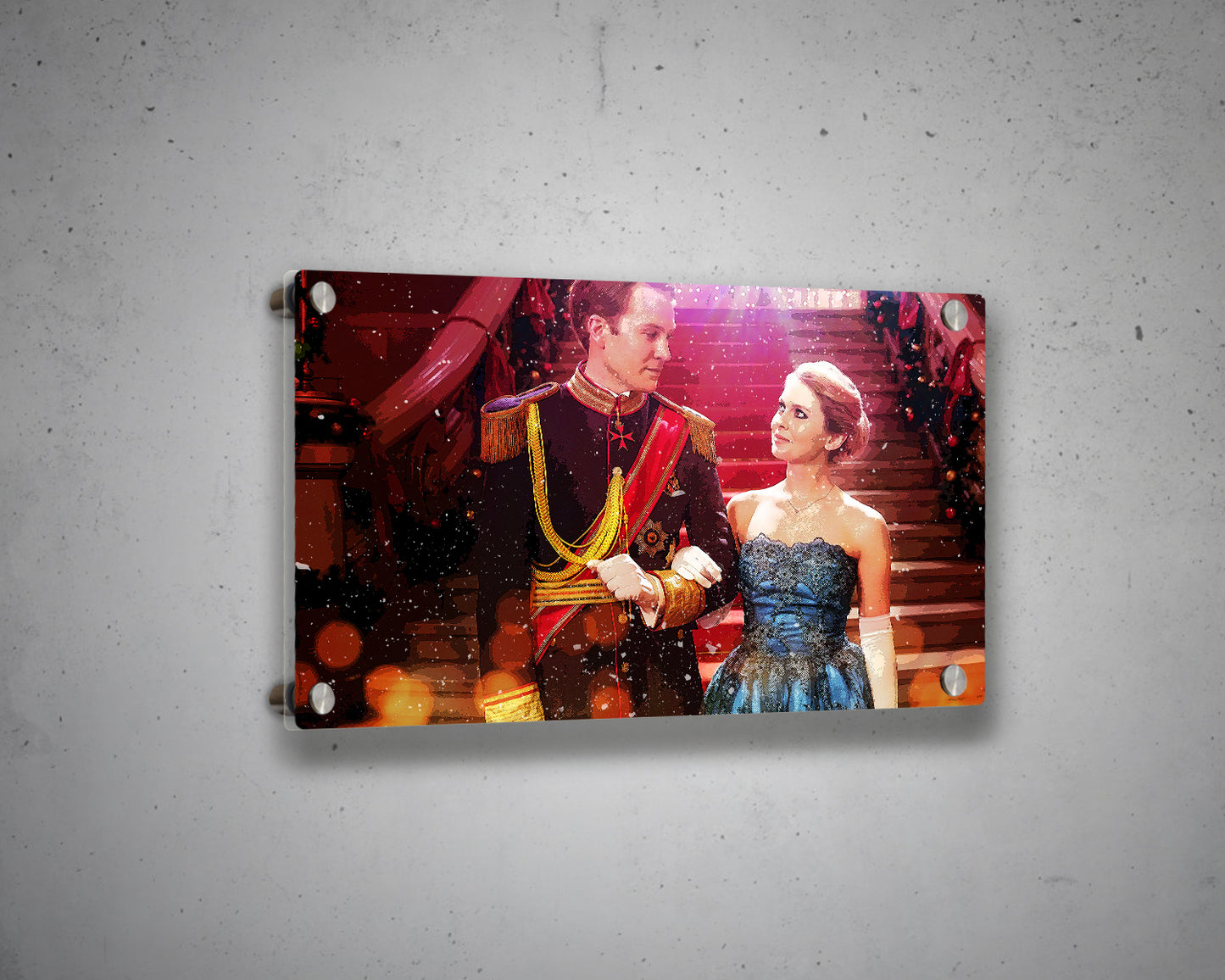 A Christmas Prince Multicolour Wall Art