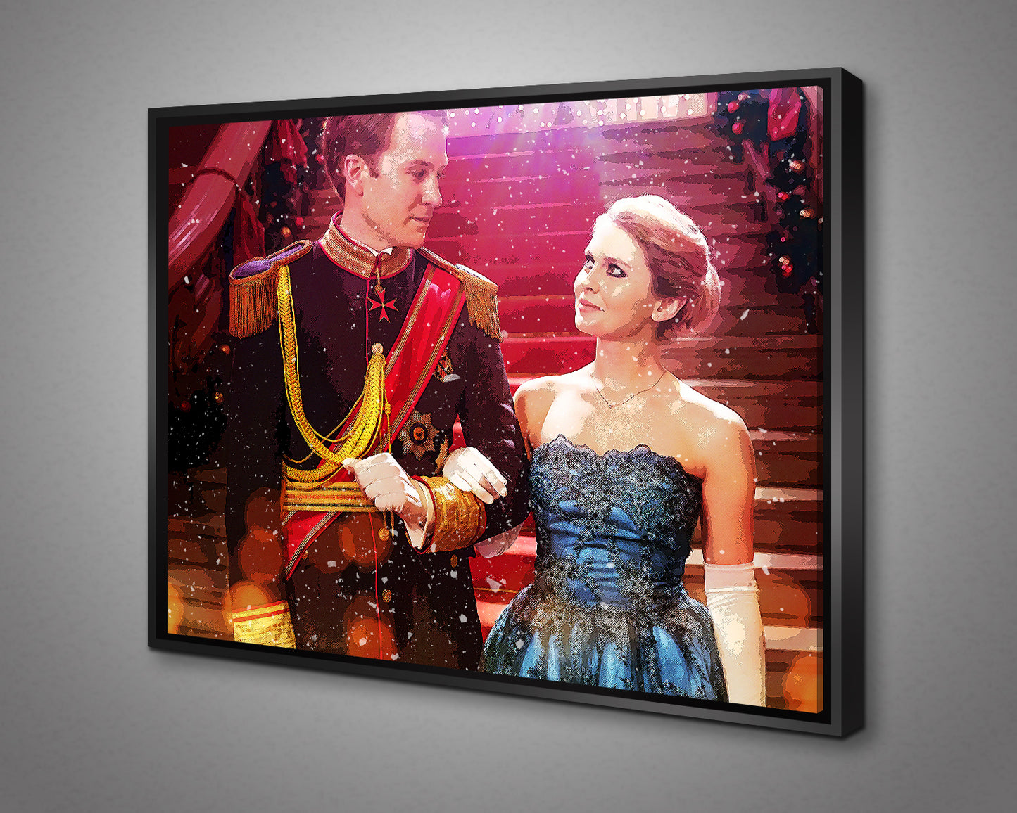 A Christmas Prince Multicolour Wall Art