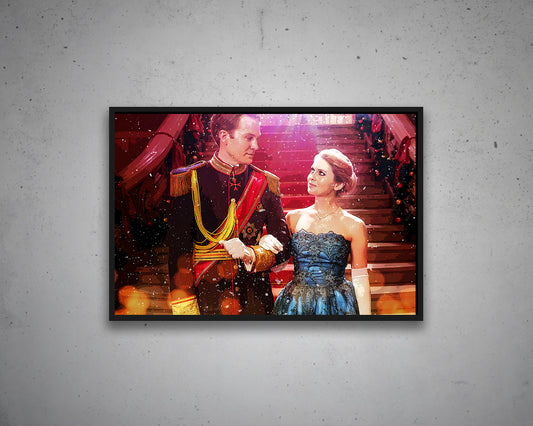 A Christmas Prince Multicolour Wall Art