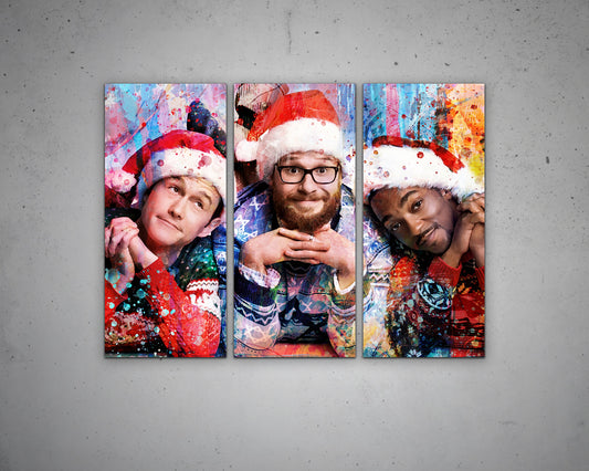 The Night Before Multicolour Wall Art