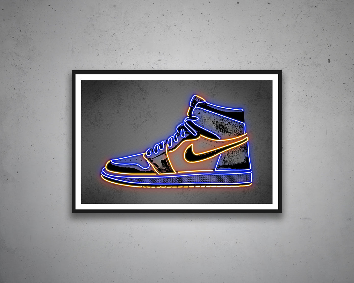 Air Jordan Sneakars Canvas Wall Art