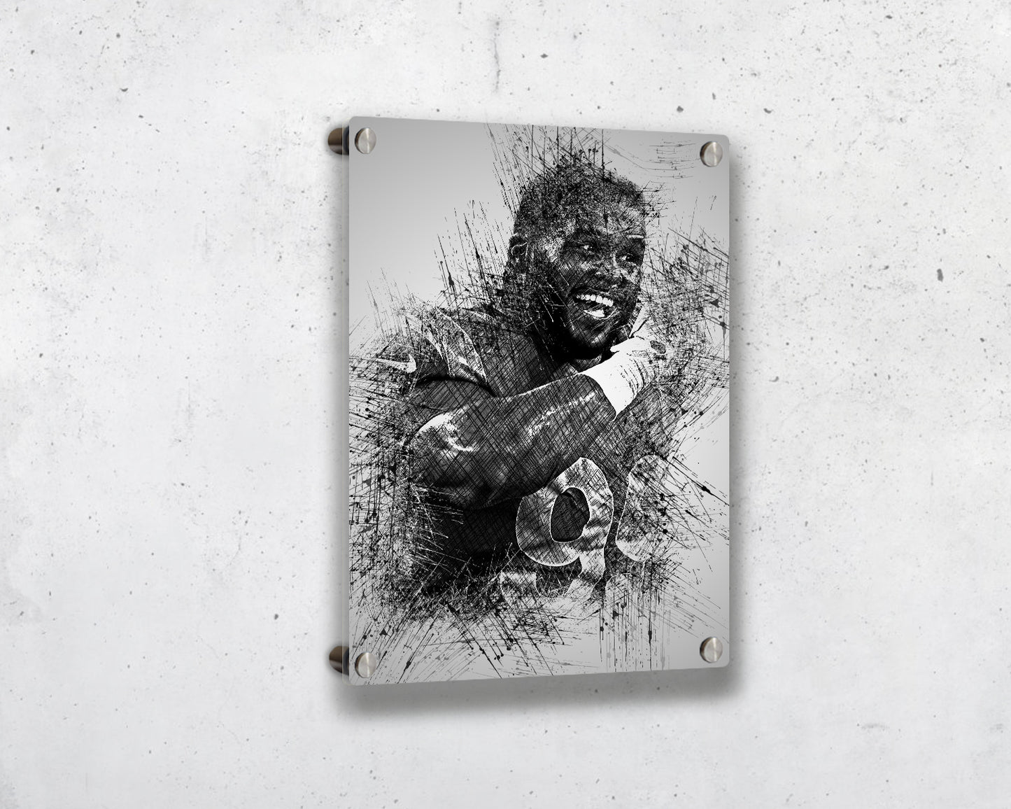 Aaron Donald Sketch Wall Art