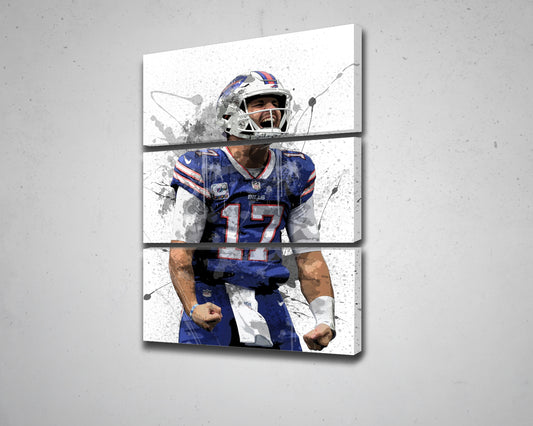 Josh Allen Canvas Wall Art
