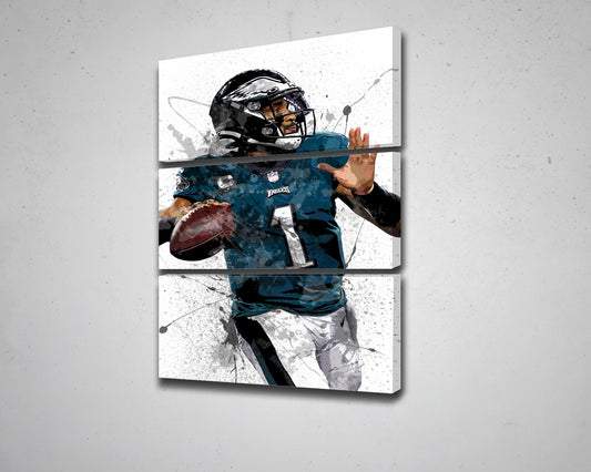 Jalen Hurts Canvas Wall Art