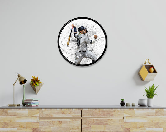 Fernando Tatís Jr. Round Wall Art