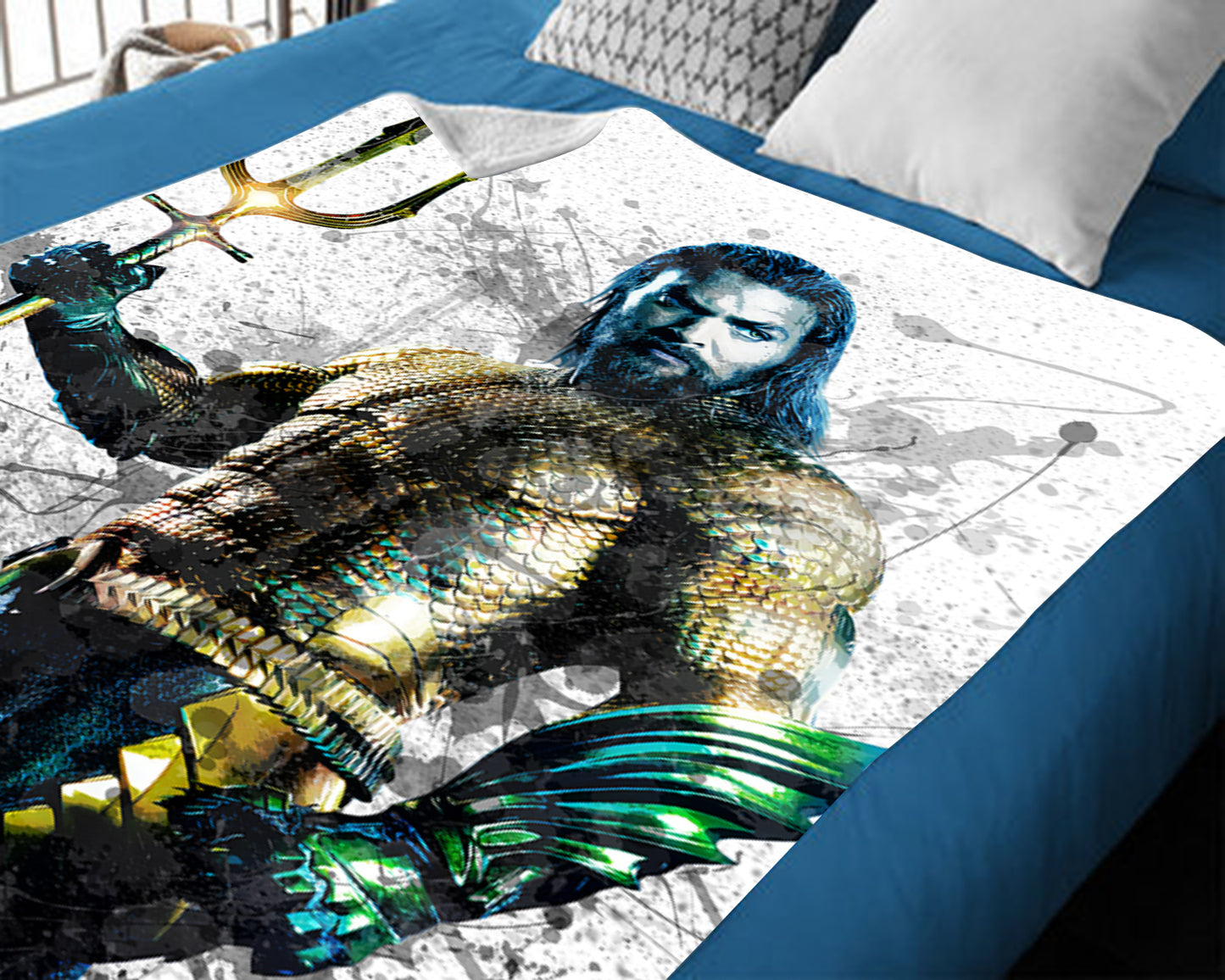 Aquaman Fleece Blanket