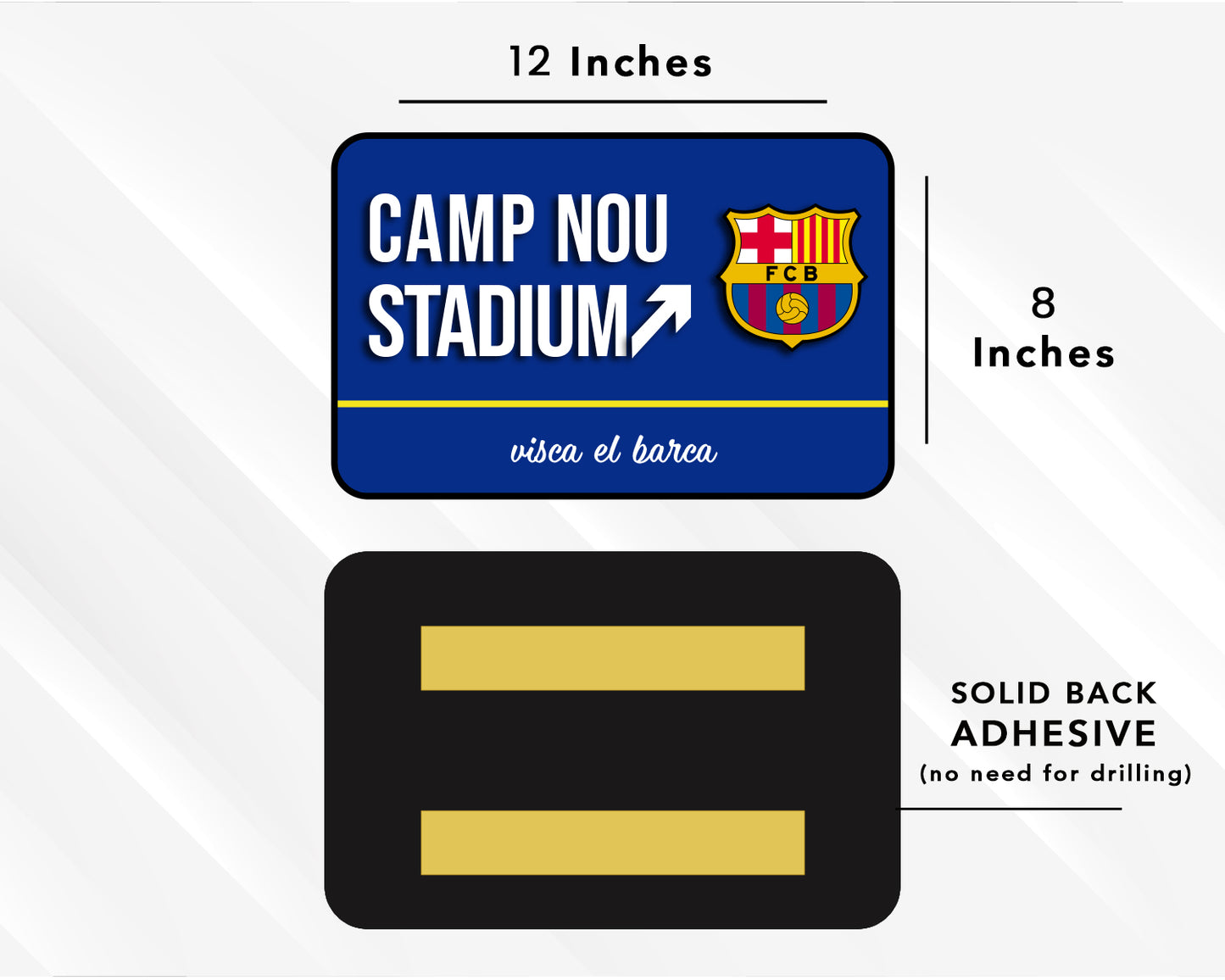 Camp Nou Stadium Signage