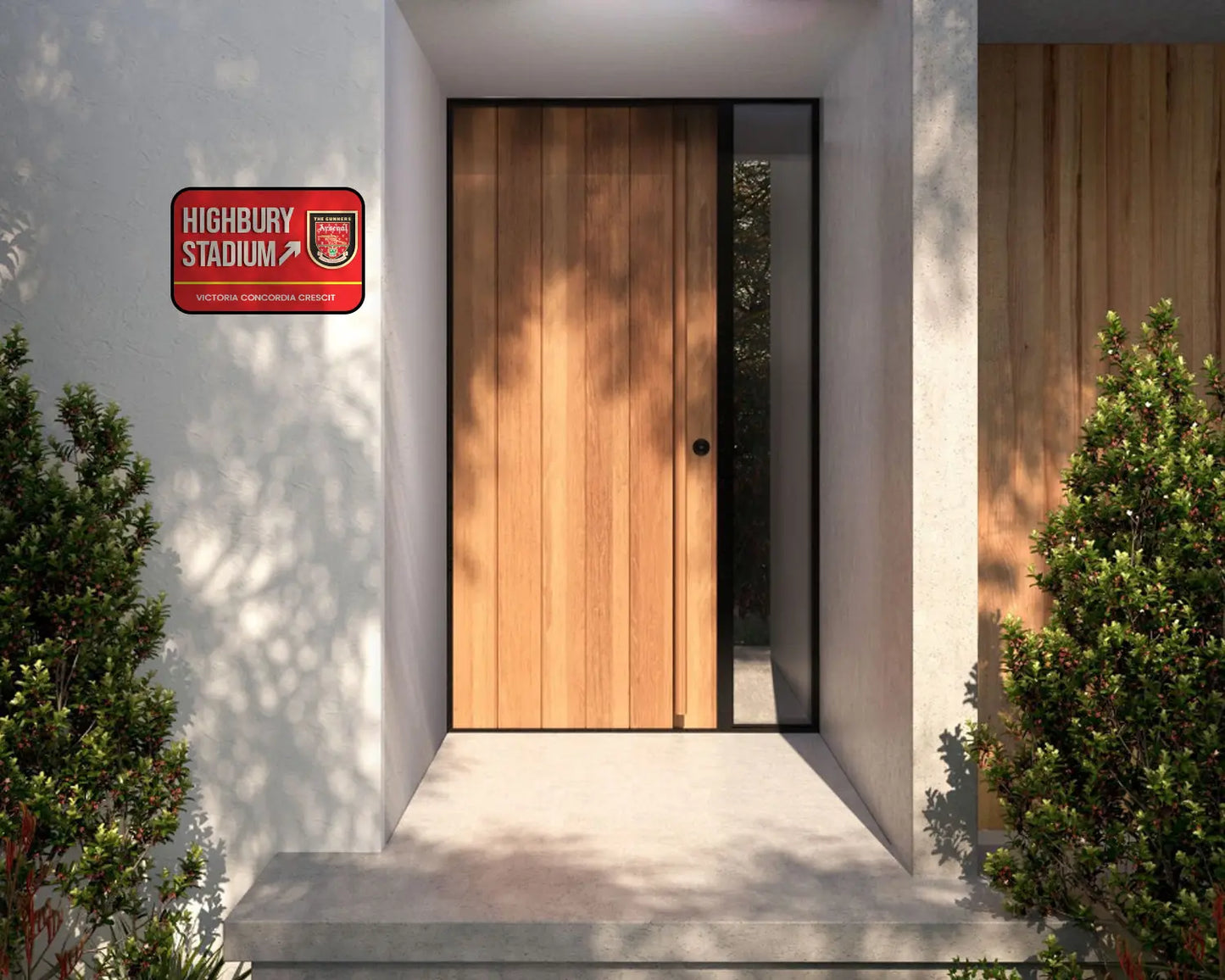 Highbury Stadium Signage