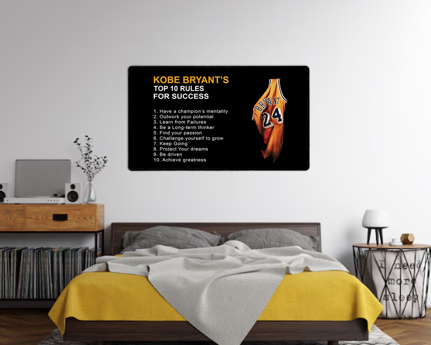 Kobe Bryat Tshirt Rugs