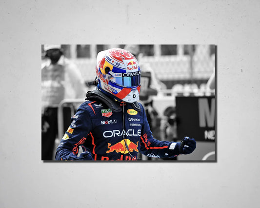 Arte en lienzo en blanco y negro de Dale Earnhardt