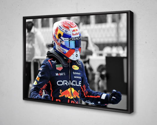Arte en lienzo en blanco y negro de Dale Earnhardt