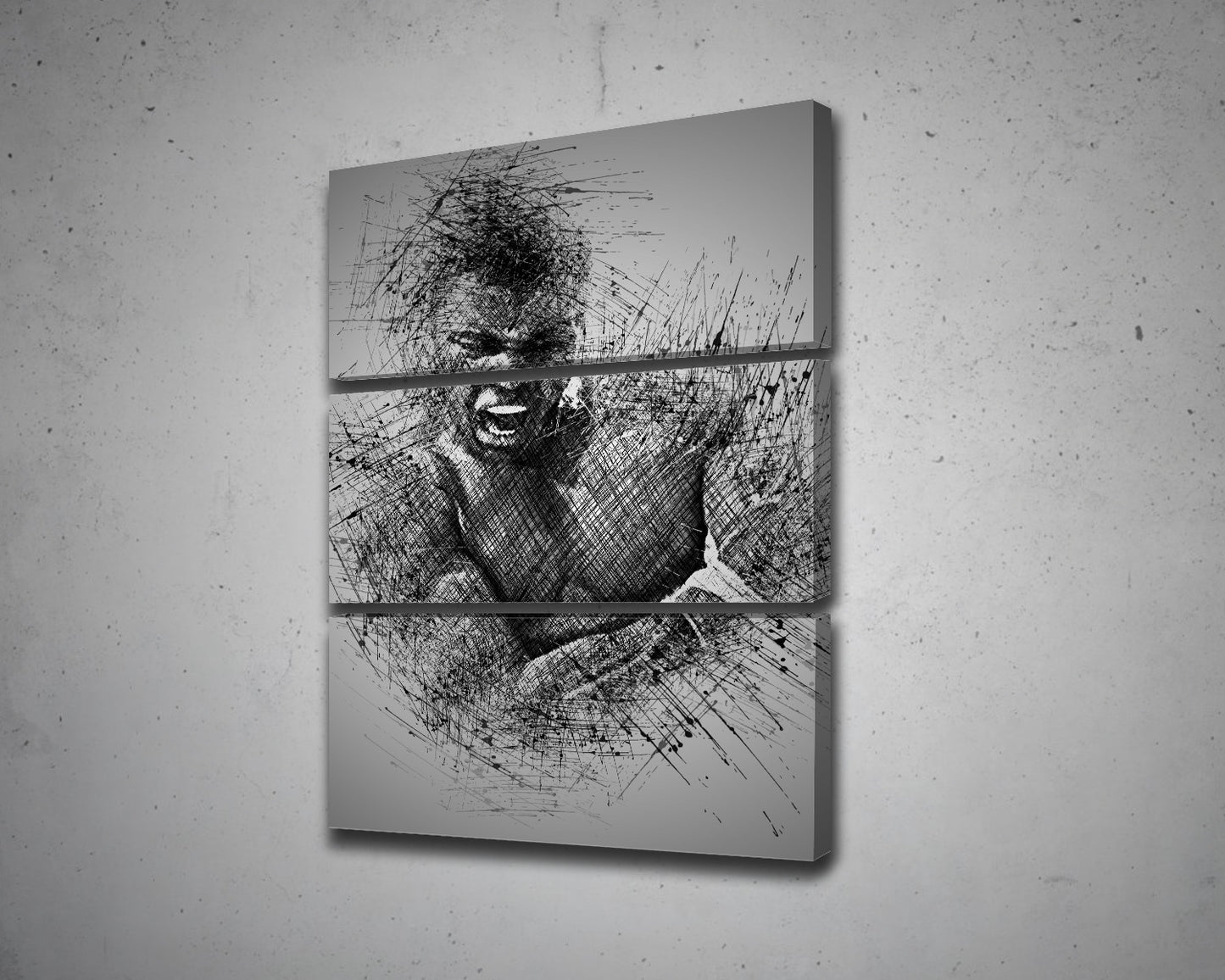 Muhammad Ali Sketch Wall Art