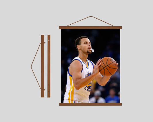 Stephan Curry Poster Hanging Frame