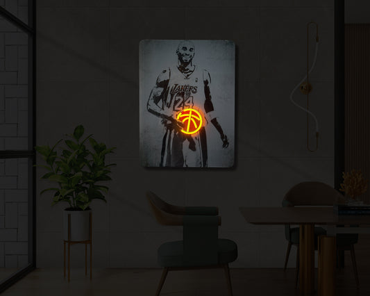 Kobe Bryant UV Neon Sign