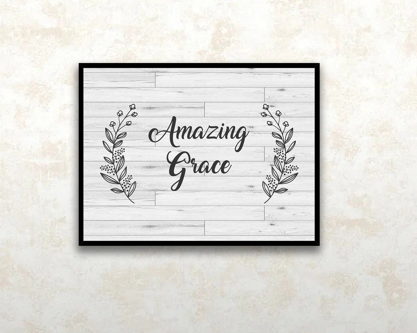 Amazing Grace Canvas Wall Art