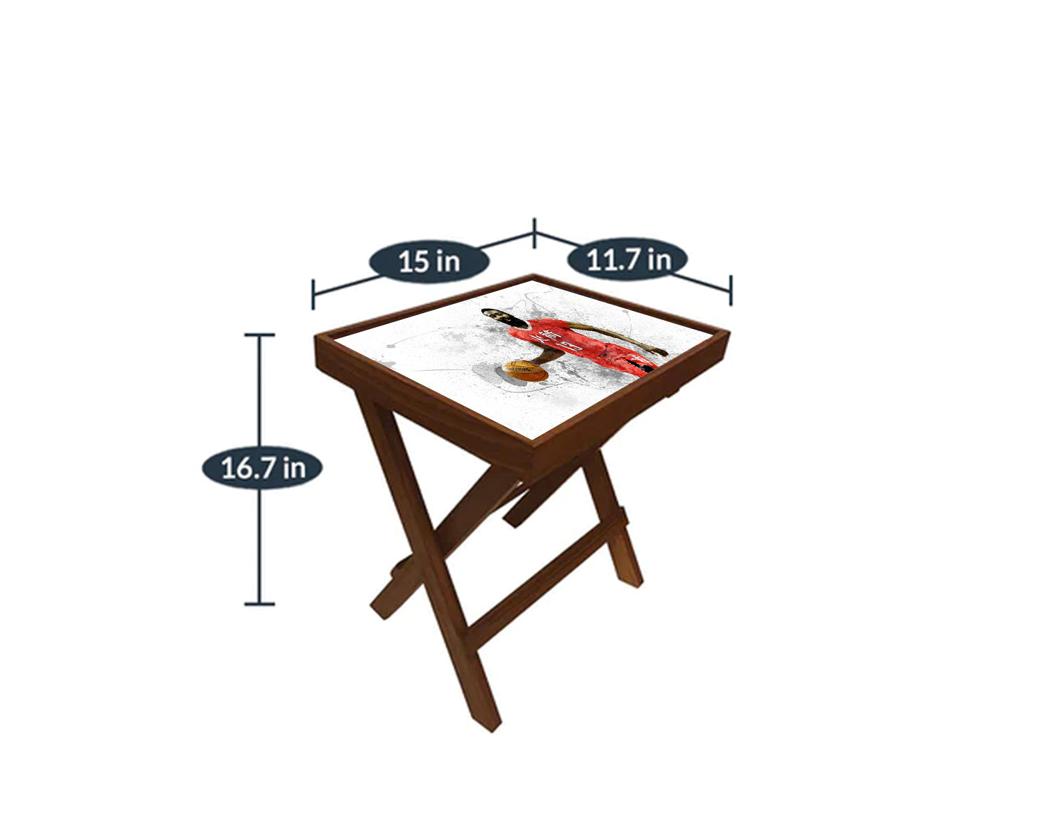 James Harden Splash Effect Coffee and Laptop Table