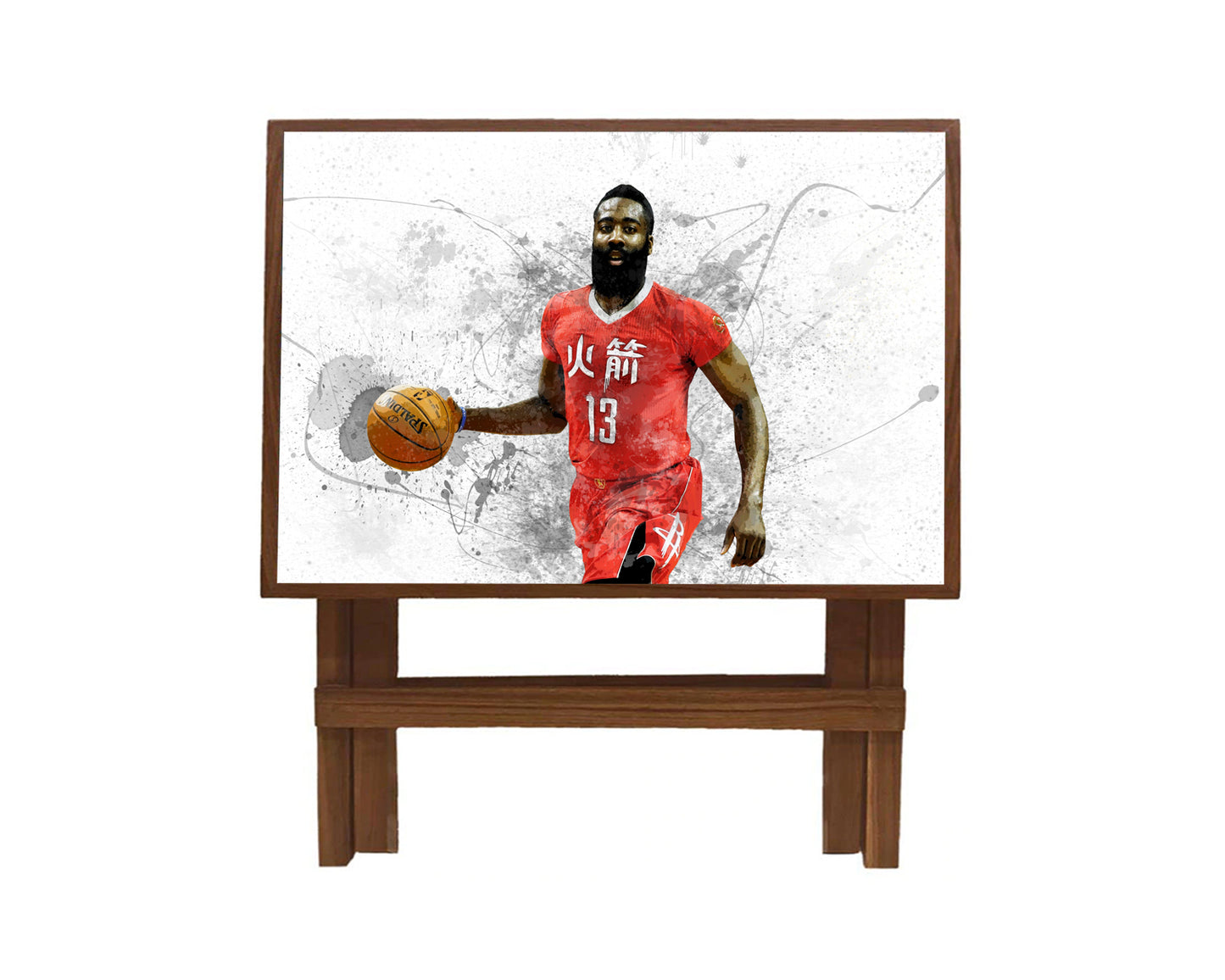 James Harden Splash Effect Coffee and Laptop Table
