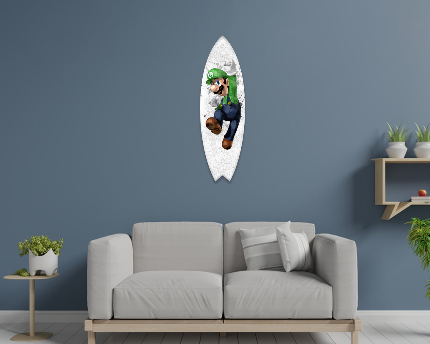 Luigi Acrylic Surfboard Wall Art
