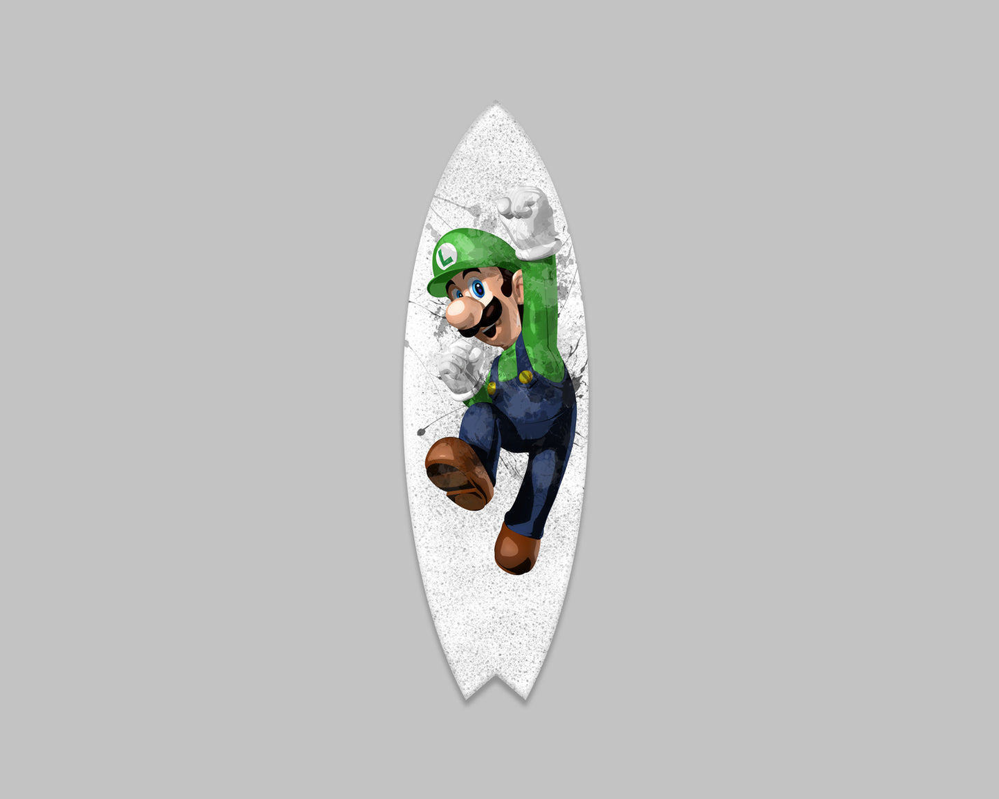 Luigi Acrylic Surfboard Wall Art