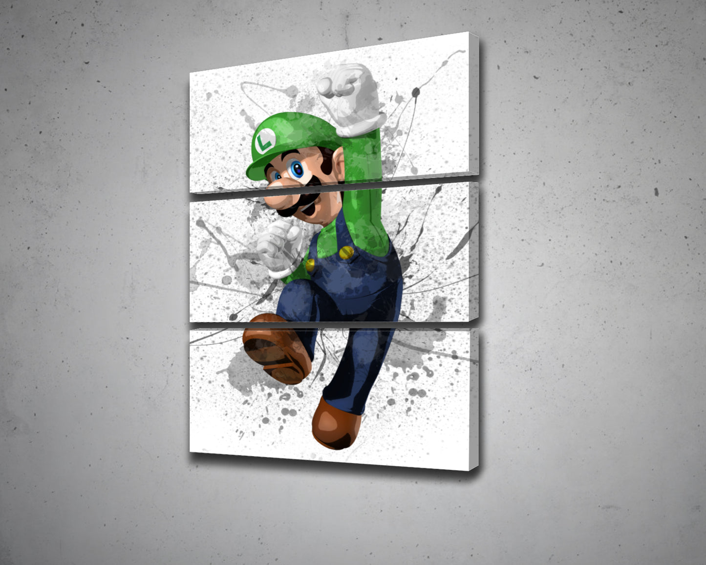Luigi Canvas Wall Art