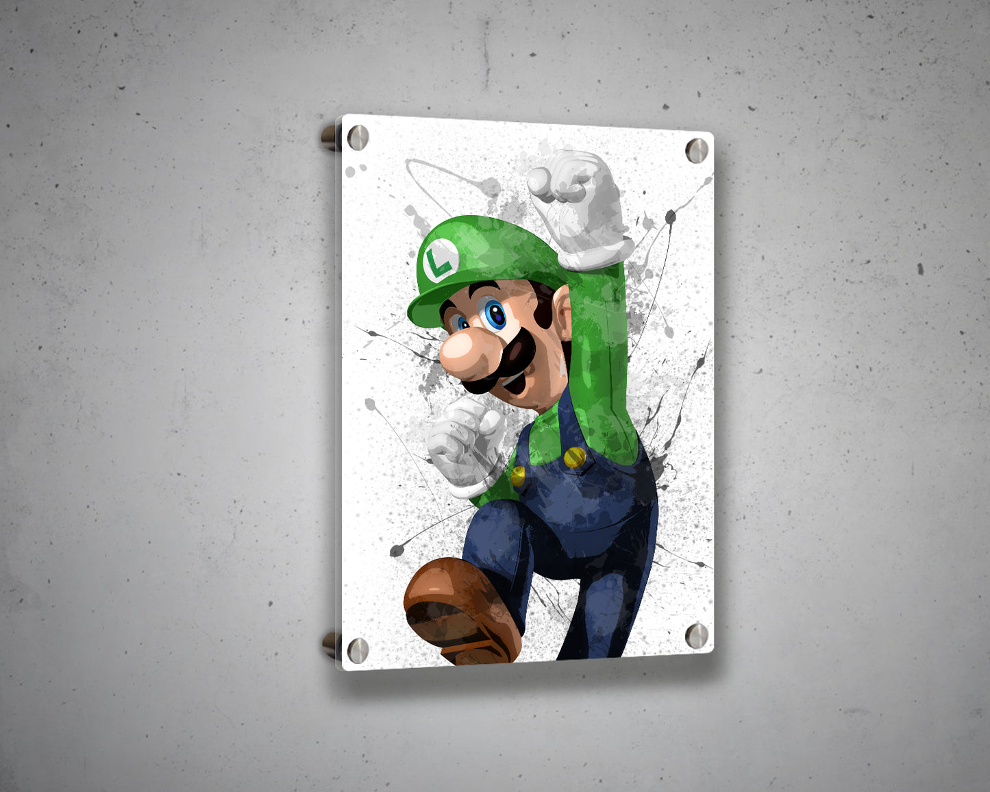 Luigi Canvas Wall Art