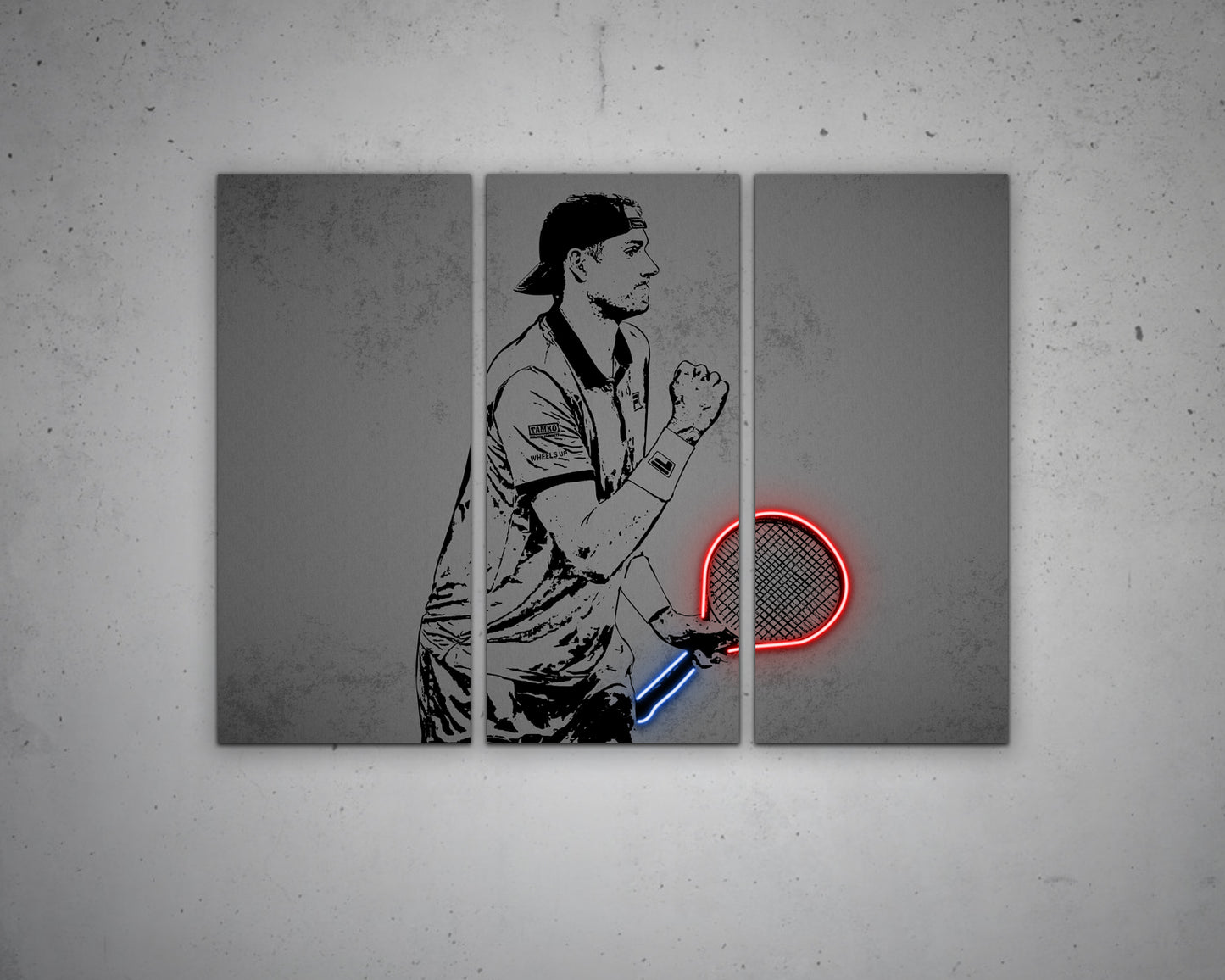 John Isner Canvas Wall Art