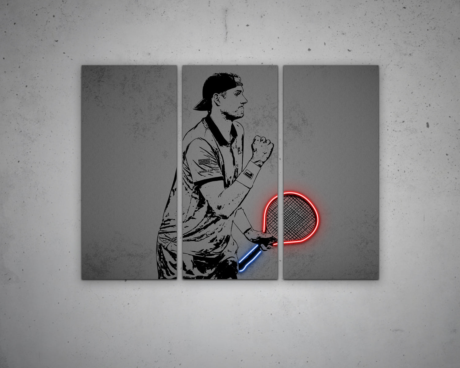 John Isner Canvas Wall Art