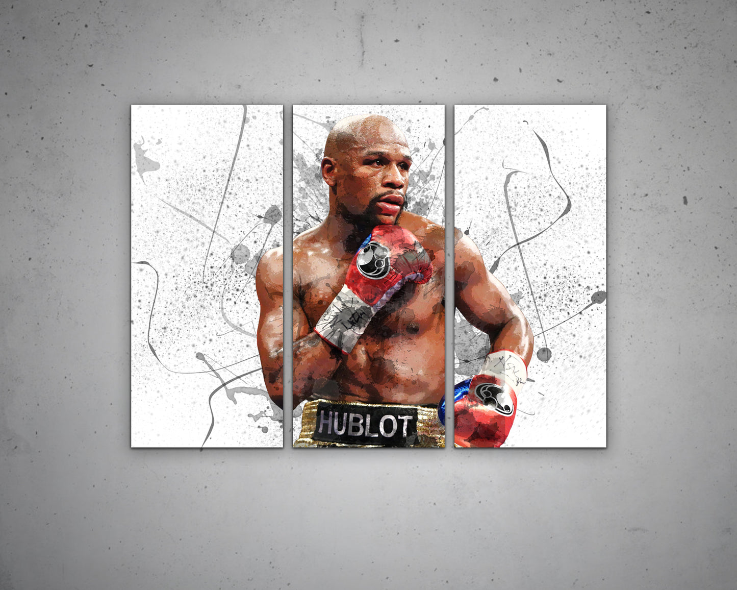 Floyd Mayweather Canvas Wall Art
