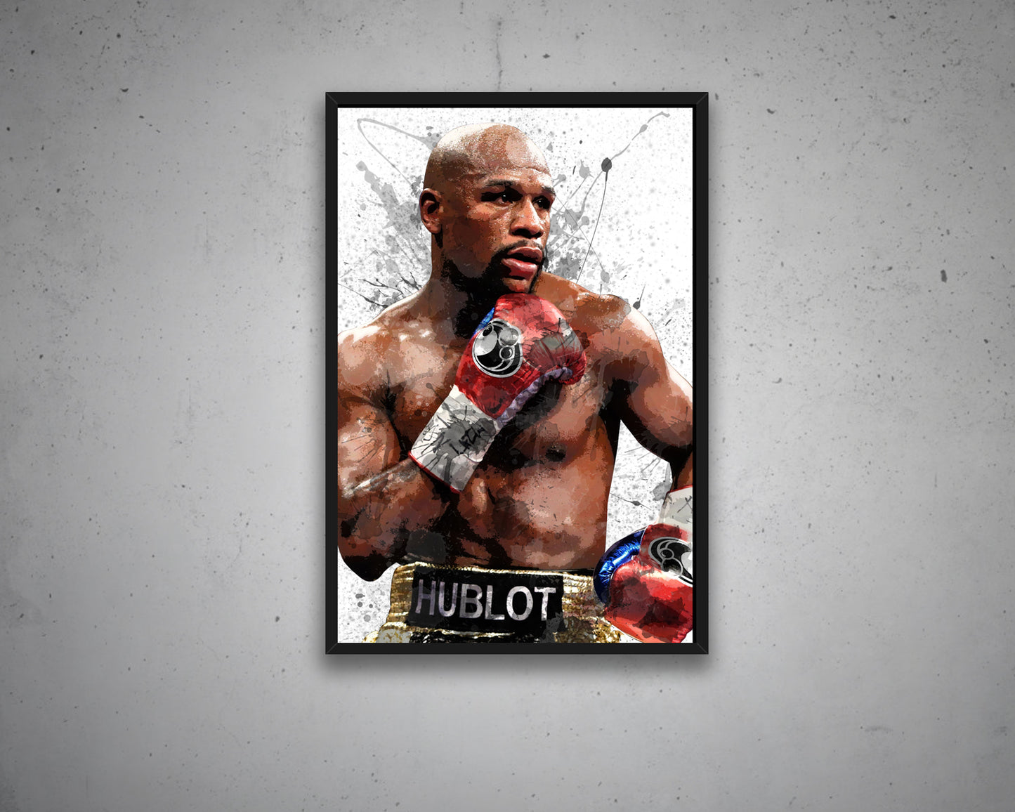 Floyd Mayweather Canvas Wall Art