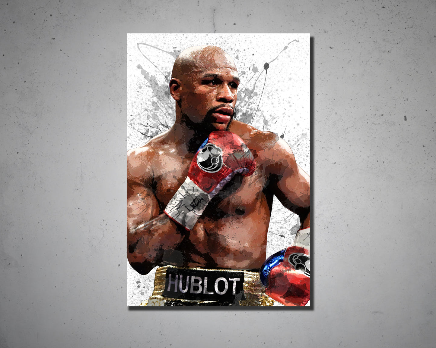 Floyd Mayweather Canvas Wall Art