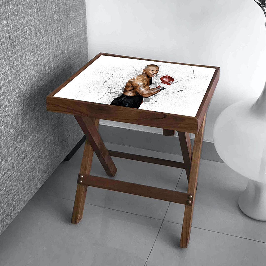 Mike Tyson Splash Effect Coffee and Laptop Table