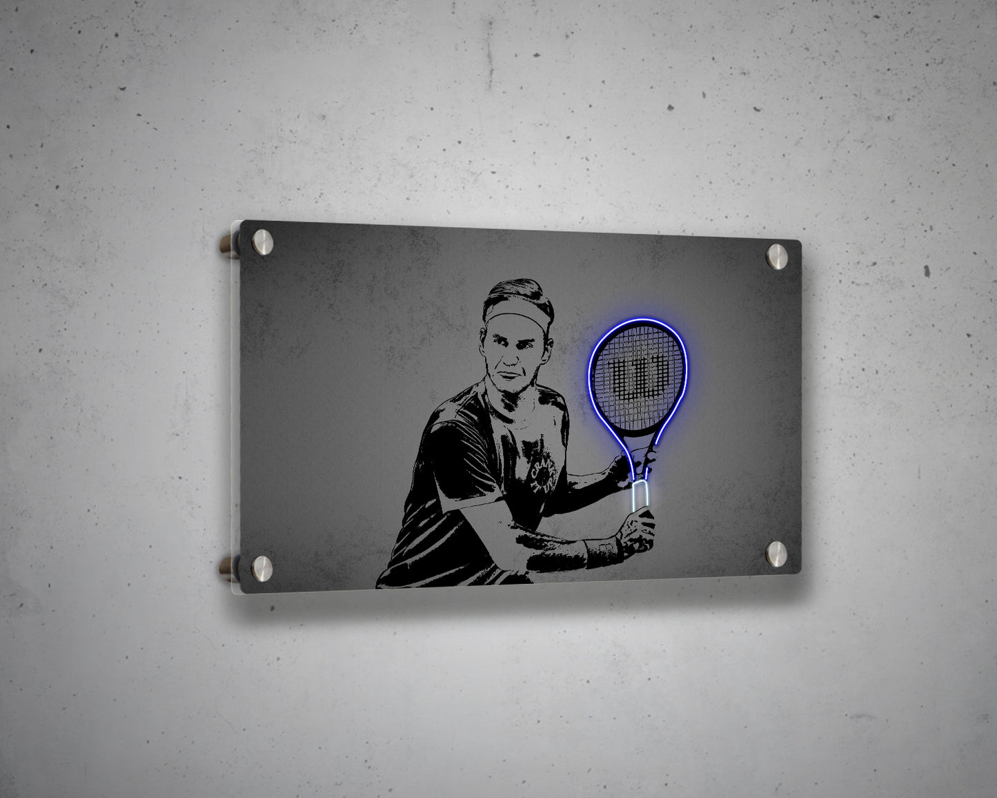 Roger Federer Canvas Wall Art